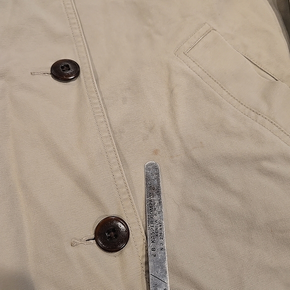 L.L. Bean Women's 2x Chore Coat Jacket Brown Corduroy Vintage - Picture 8 of 16